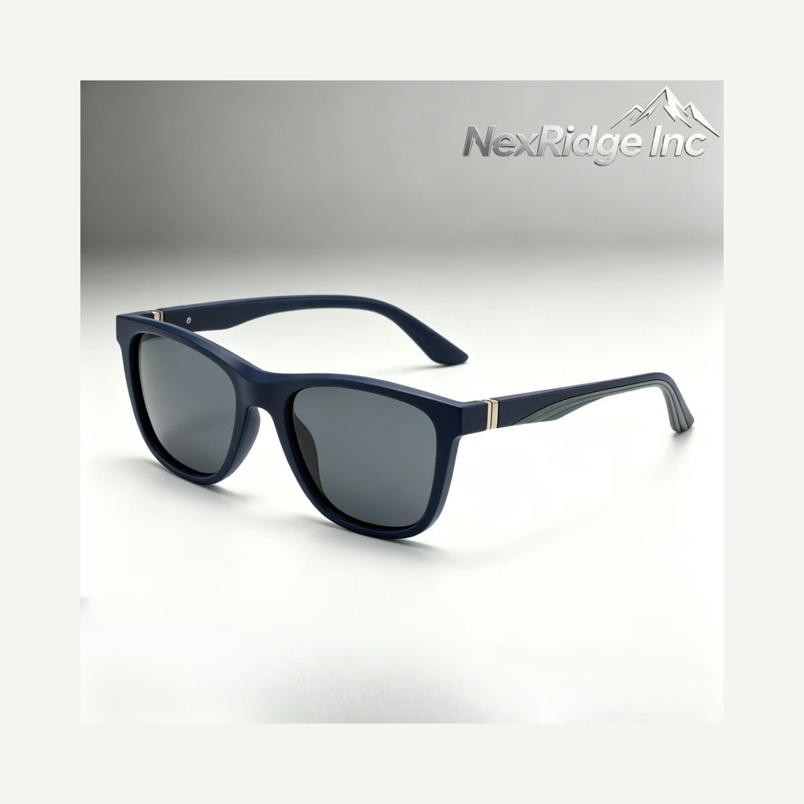 NEXRIDGE Midnight Frame — Midnight Navy / Smoke sunglasses