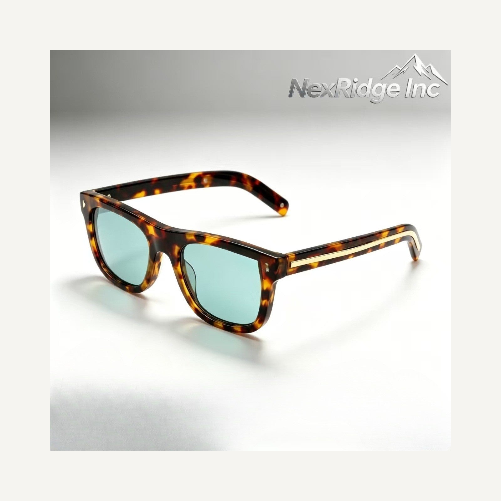 NEXRIDGE Tidal Tortoise — Tortoise / Sea Glass sunglasses
